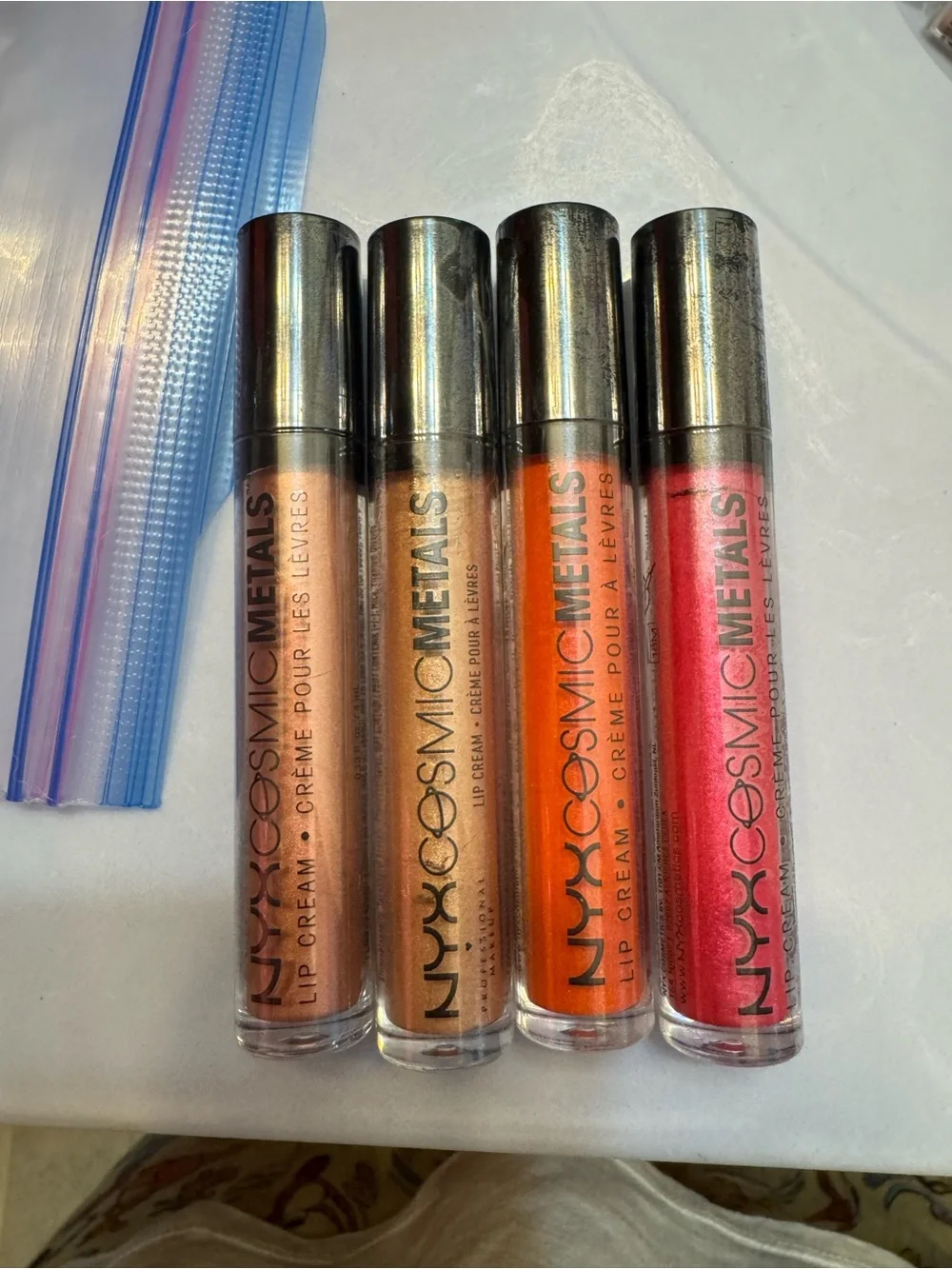 NYX Cosmic Metals Lip Cream Bundle